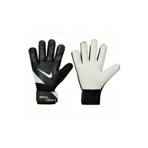 Manusi de fotbal Jr Match Goalkeeper - Poliester - Negru / Alb - imagine