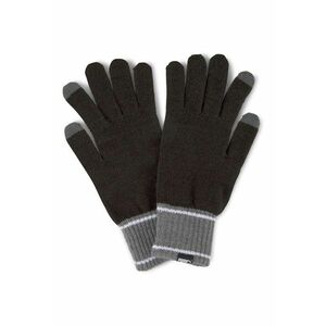 Manusi unisex Knit Gloves - Negru - imagine