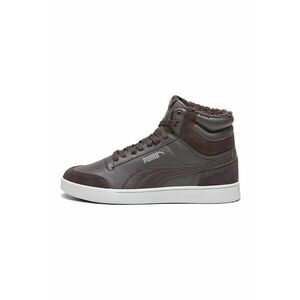 Pantofi sport mid-high cu insertii de piele intoarsa Suffle Fur Forest Night imagine