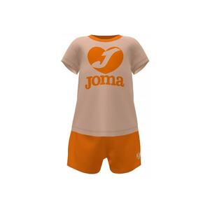 Set (tricou maneca scurta + pantaloni scurti) Love J 600056.070 - Roz deschis/Portocaliu imagine