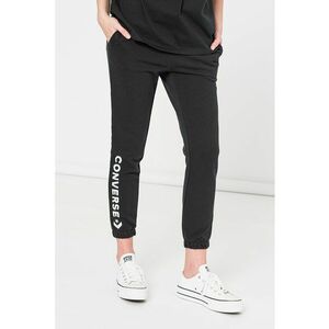 Pantaloni cu imprimeu logo contrastant pentru fitness imagine