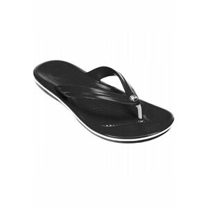 Flip-flops unisex Crocs Crocband™ Flip alb-negru 11033-001 imagine