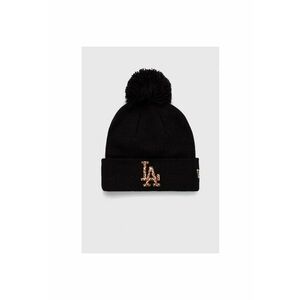 Fes LA Dodgers Infill Bobble Knit Beanie Hat imagine