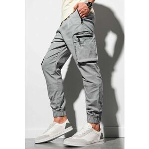 Pantaloni jogger cargo cu snur de ajustare in talie imagine