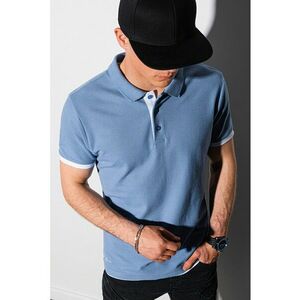 Tricou polo de bumbac cu material pique imagine