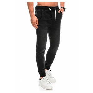 Blugi cu snur OM-PADJ-0132 - Joggers - Barbati imagine