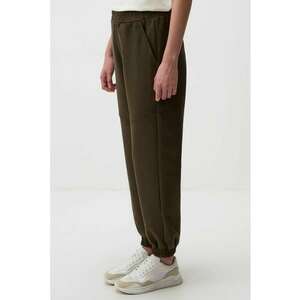 Pantaloni de trening crop cu croiala conica imagine