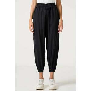 Pantaloni crop din amestec de modal imagine