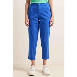 Pantaloni crop cu talie inalta imagine