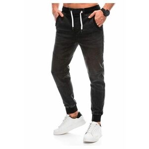 Blugi cu snur OM-PADJ-0132 - Joggers - Barbati imagine