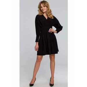 Rochie kimono - Poliester - Negru imagine