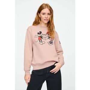 Bluza de trening cu decolteu la baza gatului Mickey&Minnie imagine