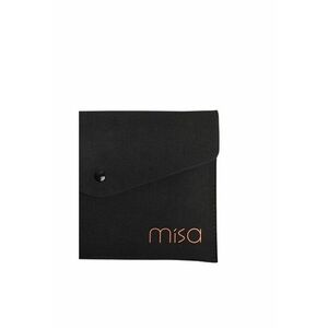 Husa pentru pensule de make up - Orange Kiss Clutch - material textil - pentru toate tipurile - Negru - 13.5x22 cm imagine