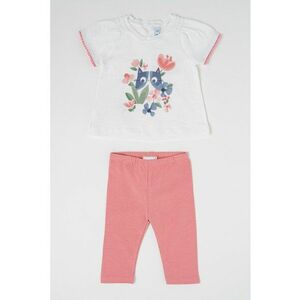 Set de tricou si pantaloni din bumbac - 2 piese imagine