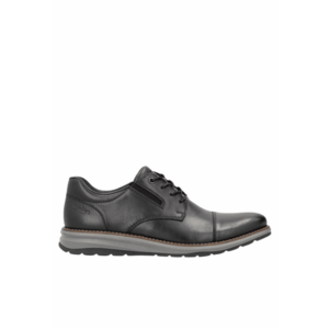 Pantofi casual - barbati - 14701-00 negru - piele naturala imagine