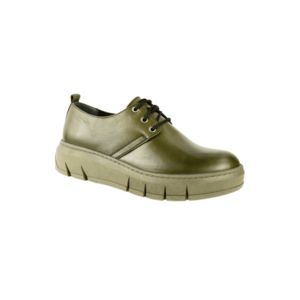 Pantofi casual - dama - 745-18 verde - piele naturala imagine