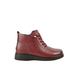 Ghete casual - dama - 231126 - bordo - piele naturala imagine