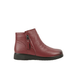 Ghete casual - dama - 231123 - bordo - piele naturala imagine