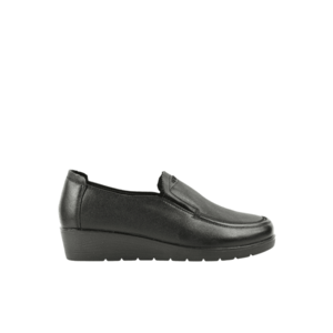 Pantofi casual - dama - 3697 negru - piele naturala - cu platforma imagine