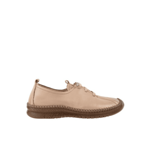 Pantofi casual - dama - 2071 bej - piele naturala imagine