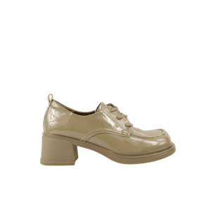 Pantofi casual - dama - M450010C bej - piele lacuita imagine