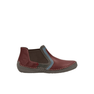 Ghete casual - dama - ANTISTRESS - 52599-35 bordo - piele ecologica imagine