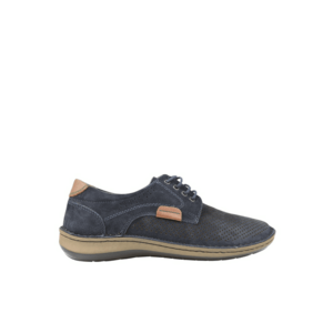 Pantofi casual - barbati - B36-9506 bleumarin - piele intoarsa imagine