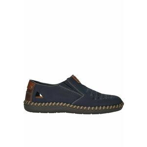 Pantofi casual barbati Piele - Bleumarin - imagine