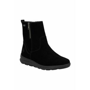 Ghete de dama casual - piele intoarsa - negru imagine