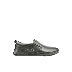 Pantofi casual - barbati - B41-1045 negru - piele naturala imagine