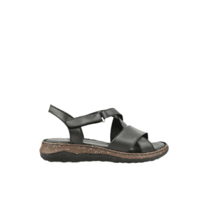 Sandale casual - dama - D21-1812 negru - piele naturala imagine