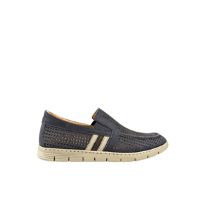 Pantofi casual - barbati - B25-41700 bleumarin - piele intoarsa imagine