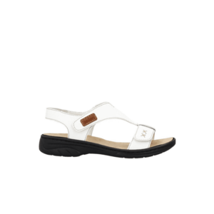 Sandale casual - dama - ANTISTRESS - 64577-80 alb - piele naturala imagine