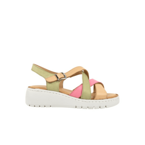 Sandale casual - dama - 016 4079 bej - piele naturala - ortopedic imagine