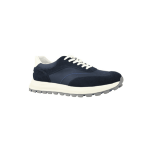 Pantofi casual - barbati - V240007A bleumarin - piele intoarsa imagine