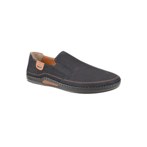 Pantofi casual - barbati - B25-7573 bleumarin - piele intoarsa imagine