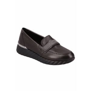 Pantofi casual - dama - SOFT - D5910-35 bordo - piele naturala imagine