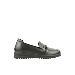 Pantofi casual - dama - X450023A negru - piele naturala imagine