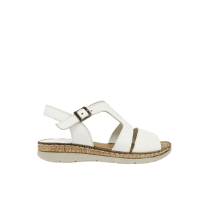 Sandale casual - dama - D22-S 509 alb - piele naturala imagine