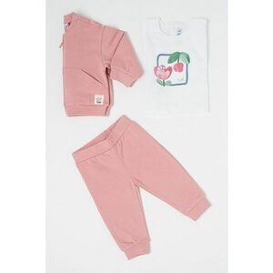 Pantaloni sport si tricou de bumbac imagine