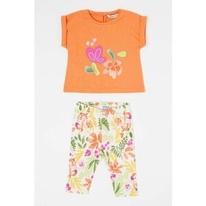 Set de pantaloni si tricou din amestec de bumbac - 2 piese imagine