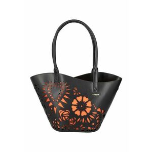 Geanta shopper cu model cu decupaje Ischia imagine