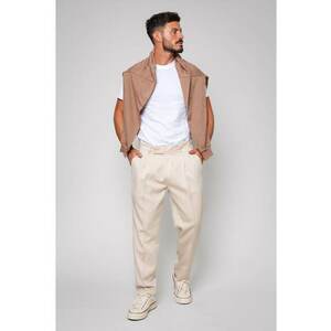 Pantaloni lungi din IN Light Beige Bej deschis imagine