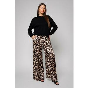 Pantaloni Lung Animal Print 14049 imagine