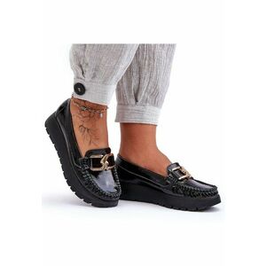 Mocasini dama - BM176335 - Negru imagine