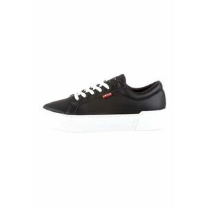 Pantofi sport flatform de piele ecologica cu logo imagine