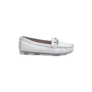 Mocasini dama - BM194688 - alb - imagine