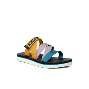 Papuci flip-flop dama - Textil - Multicolor imagine