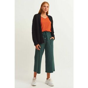 Pantaloni culotte cu talie inalta imagine