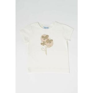 Tricou cu imprimeu floral imagine